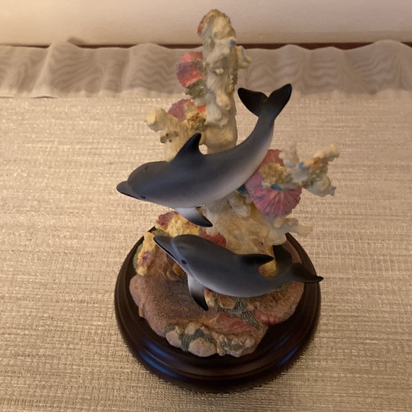 Lenox Dolphins of Rainbow Reef 1998 Figurine - Picture 1 of 9
